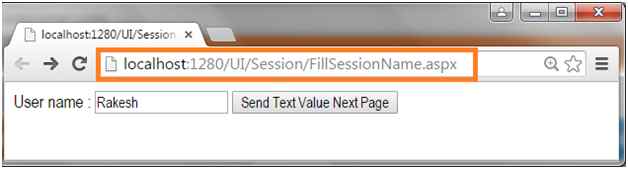 Fill Session Variable